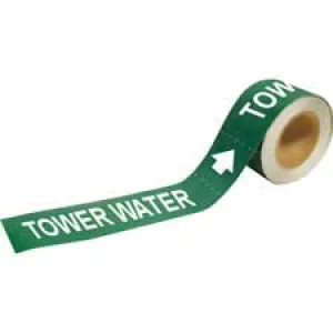 Brady TOWER WATER Pipe Markers-To-Go|Buy Online