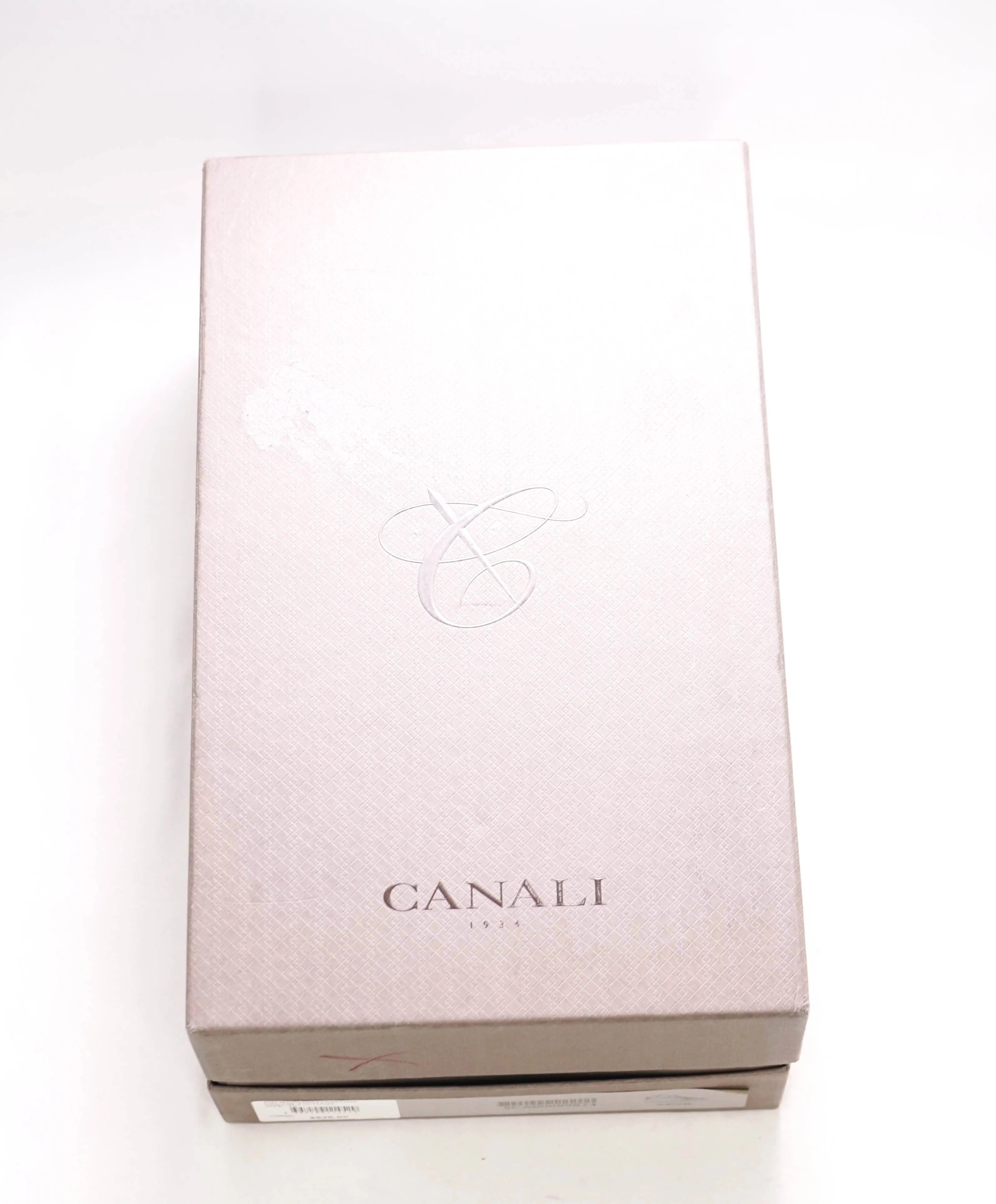 CANALI -  Hand Stitched Blue/White PREMIUM Leather Sneakers - 10 US (43EU)