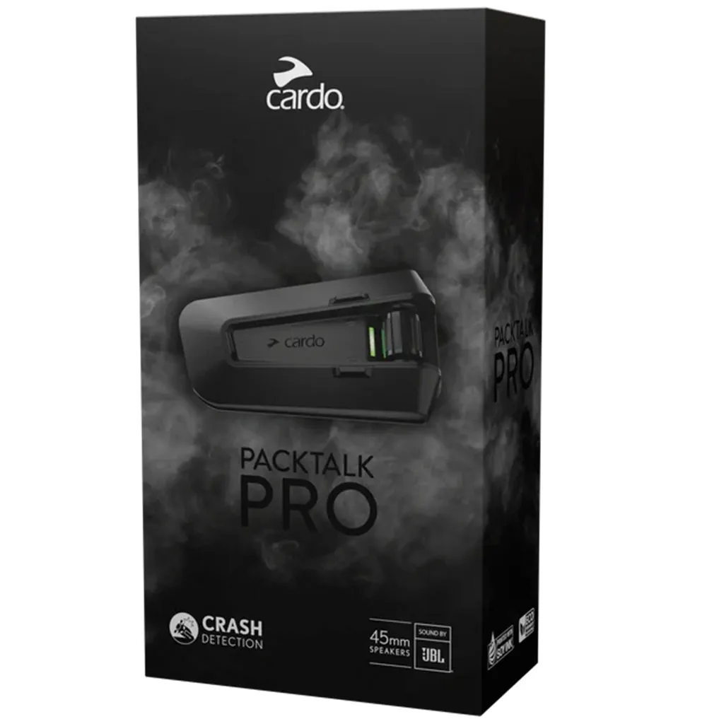 Cardo - Packtalk Pro Single Intercom System