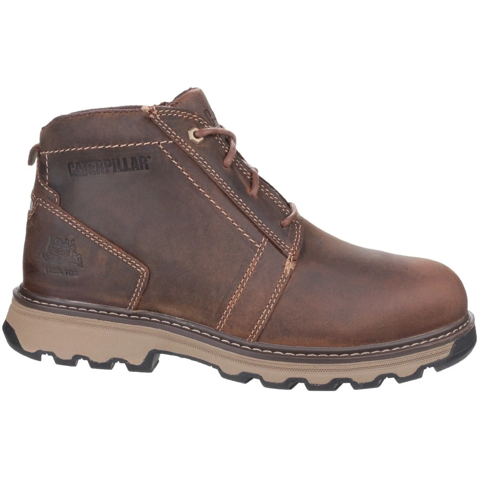 Caterpillar NEW Parker Wide-Fitting Mens Safety Boot | Steel Toe Cap