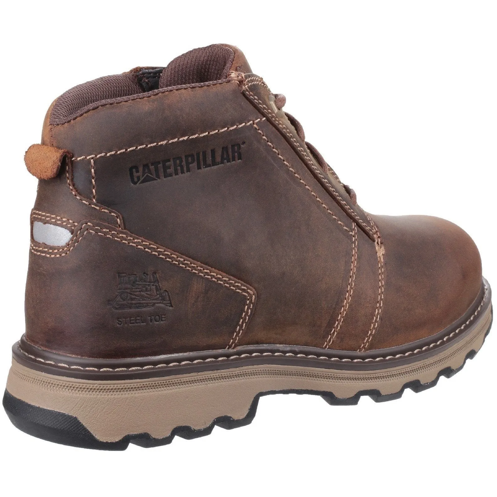 Caterpillar NEW Parker Wide-Fitting Mens Safety Boot | Steel Toe Cap