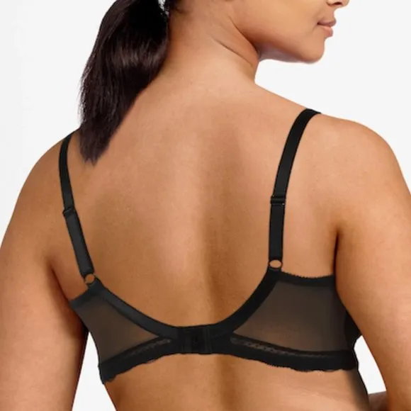 CHANTELLE MODERN C CHIC SEXY 3 PART UNDERWIRED BRA SKU: C18K10 011 BLACK 34DD