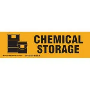 CHEMICAL STORAGE Label| Buy online