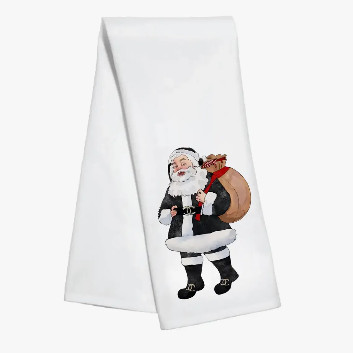 Chic Santa Tea Towel
