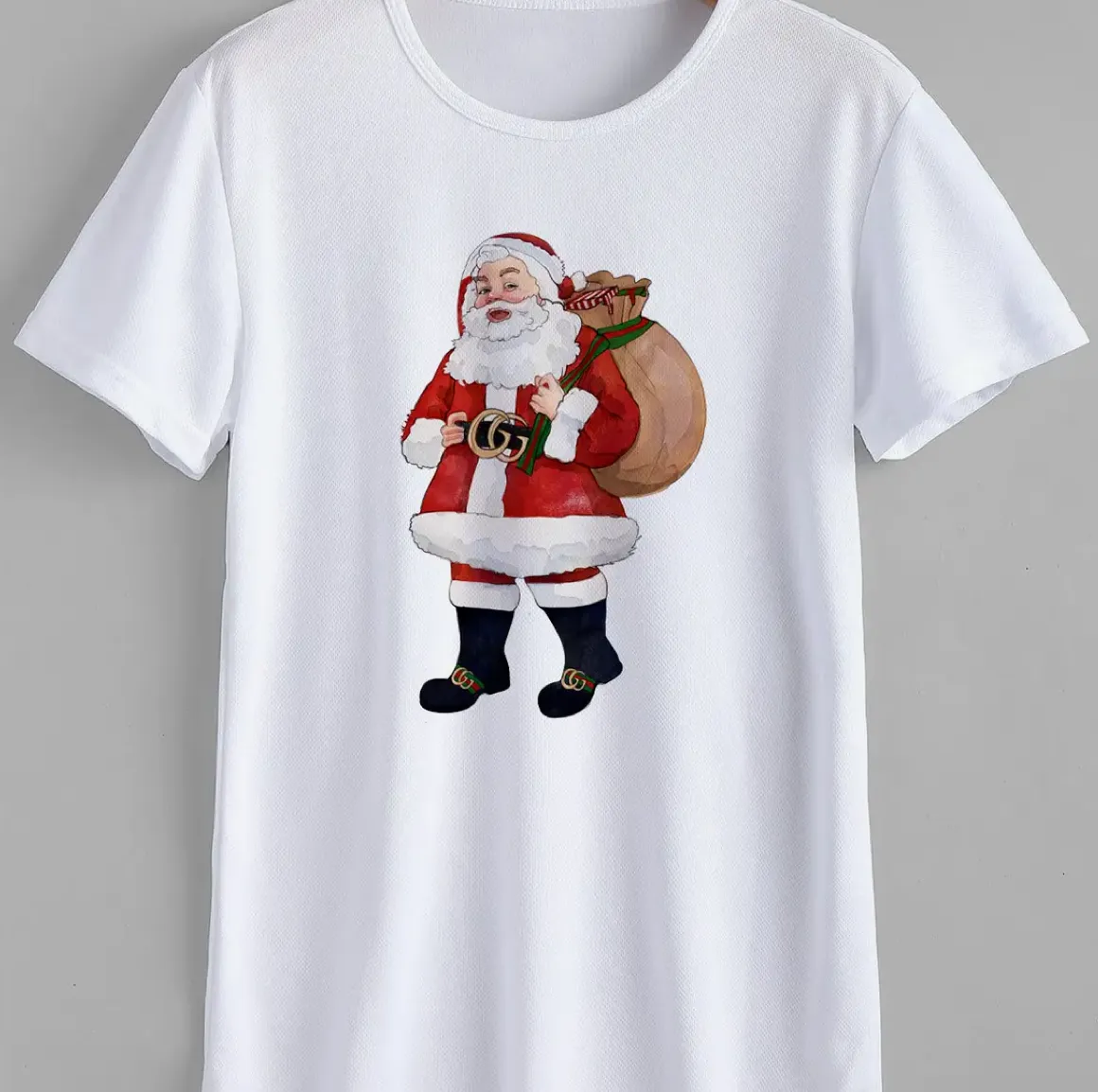 Chic Santa Tea Towel