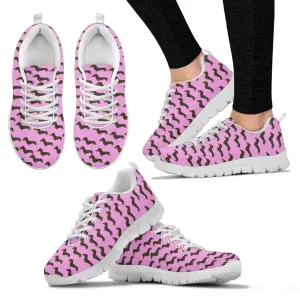 Dachshund Pink Sneakers
