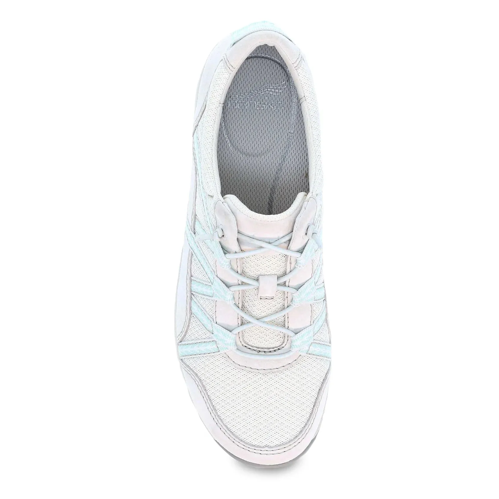 DANSKO HARLYN ECRU SUEDE SNEAKER