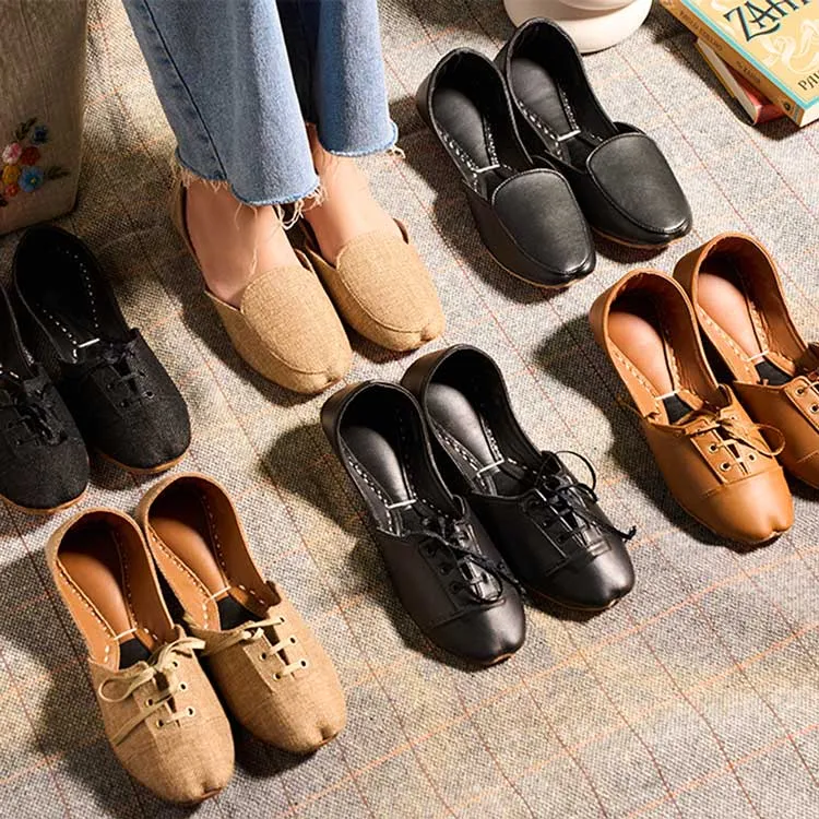 Dazzle By Sarah - Earthstep (Black) Flat