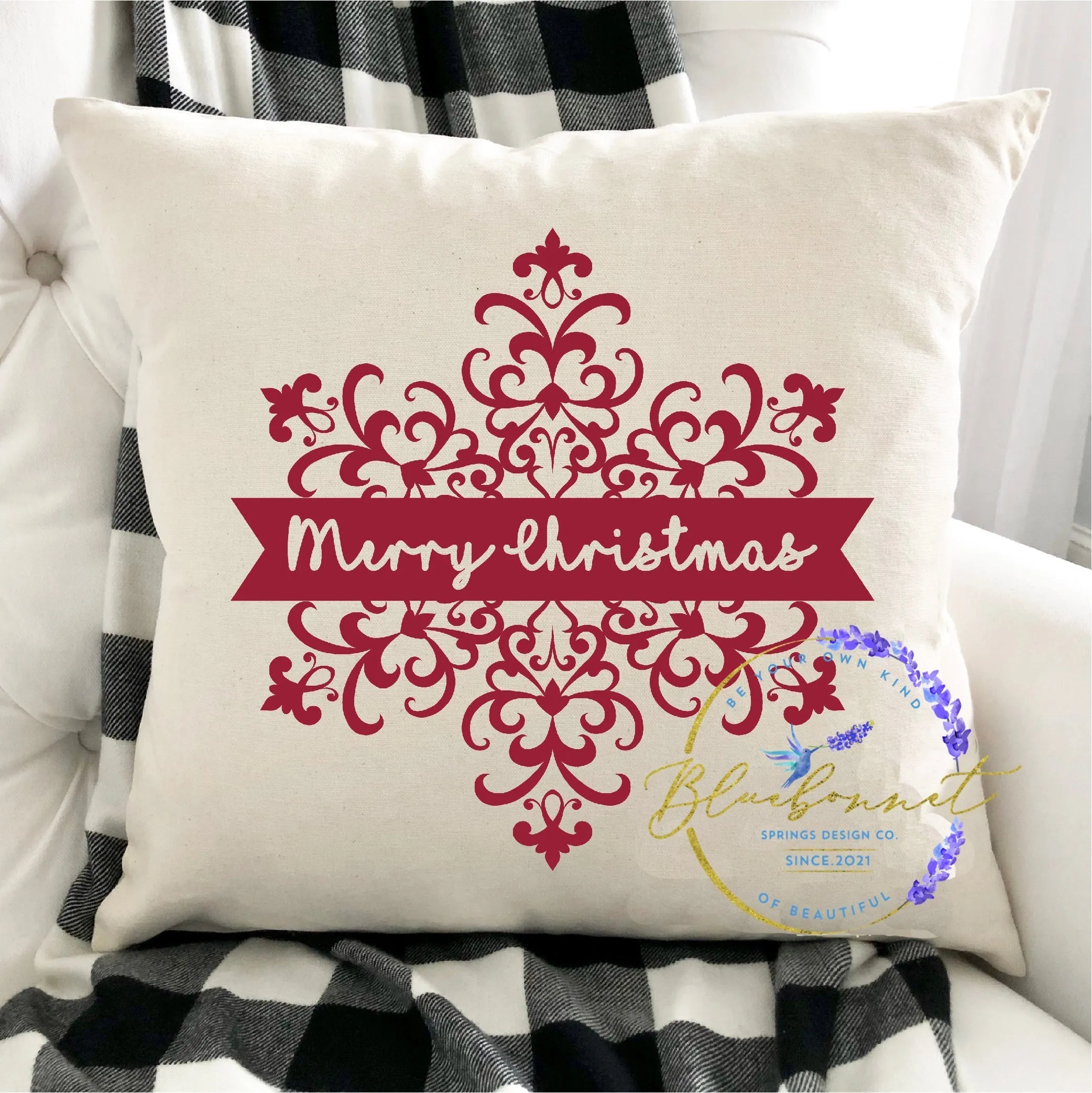 Designer Christmas Pillows