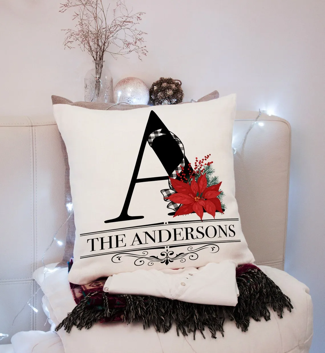 Designer Christmas Pillows