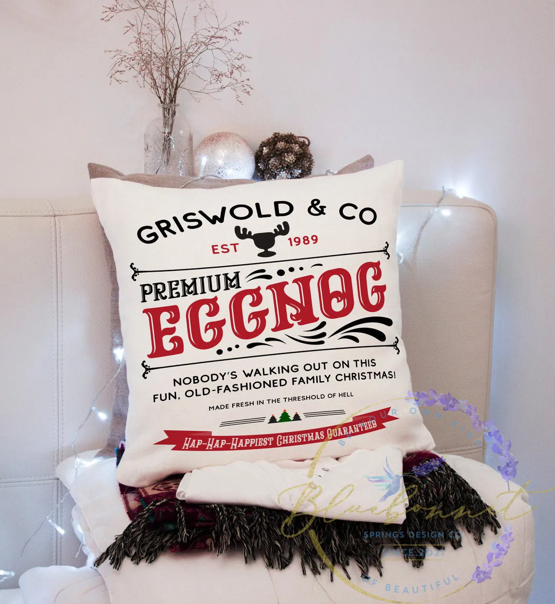 Designer Christmas Pillows