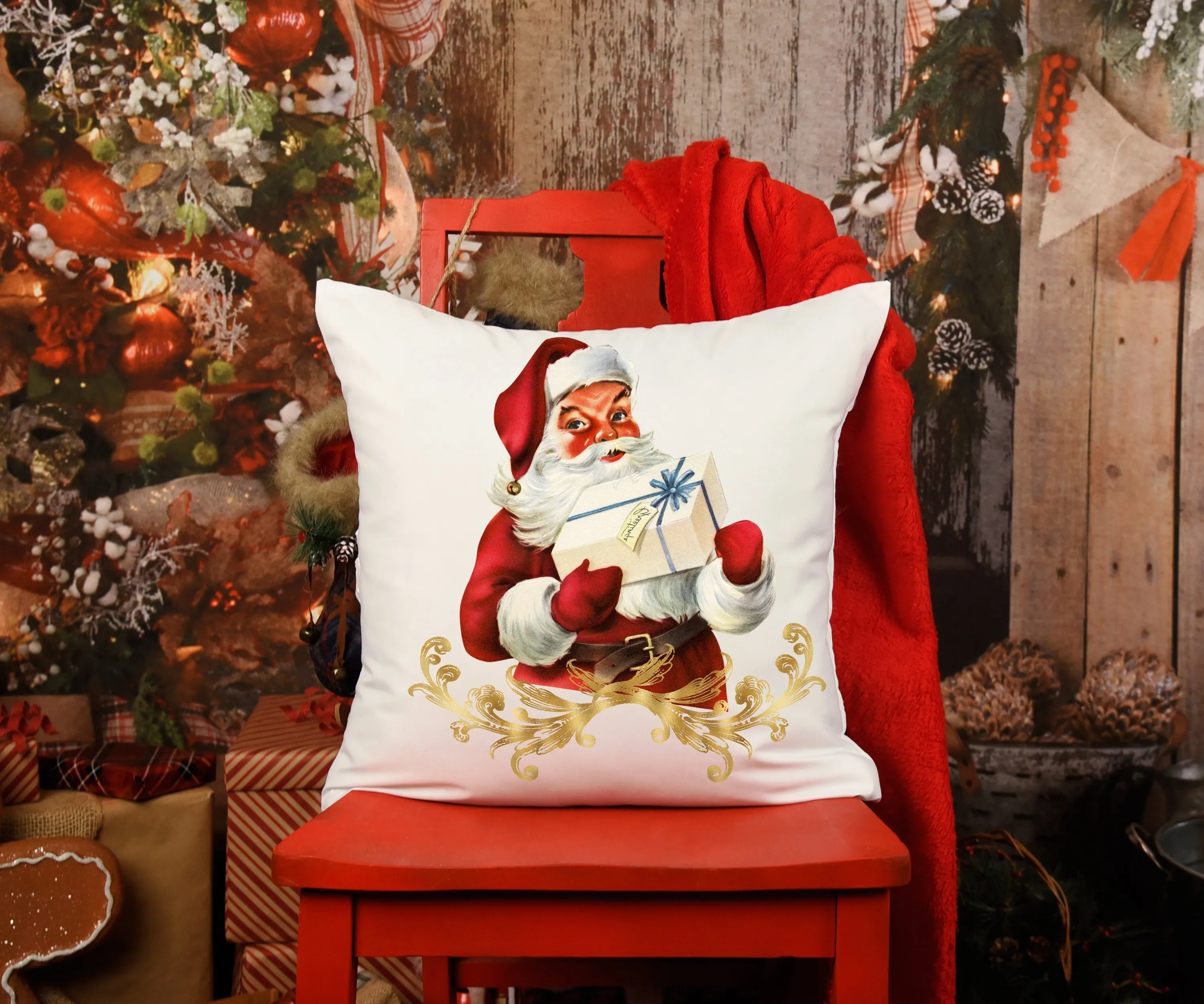 Designer Christmas Pillows