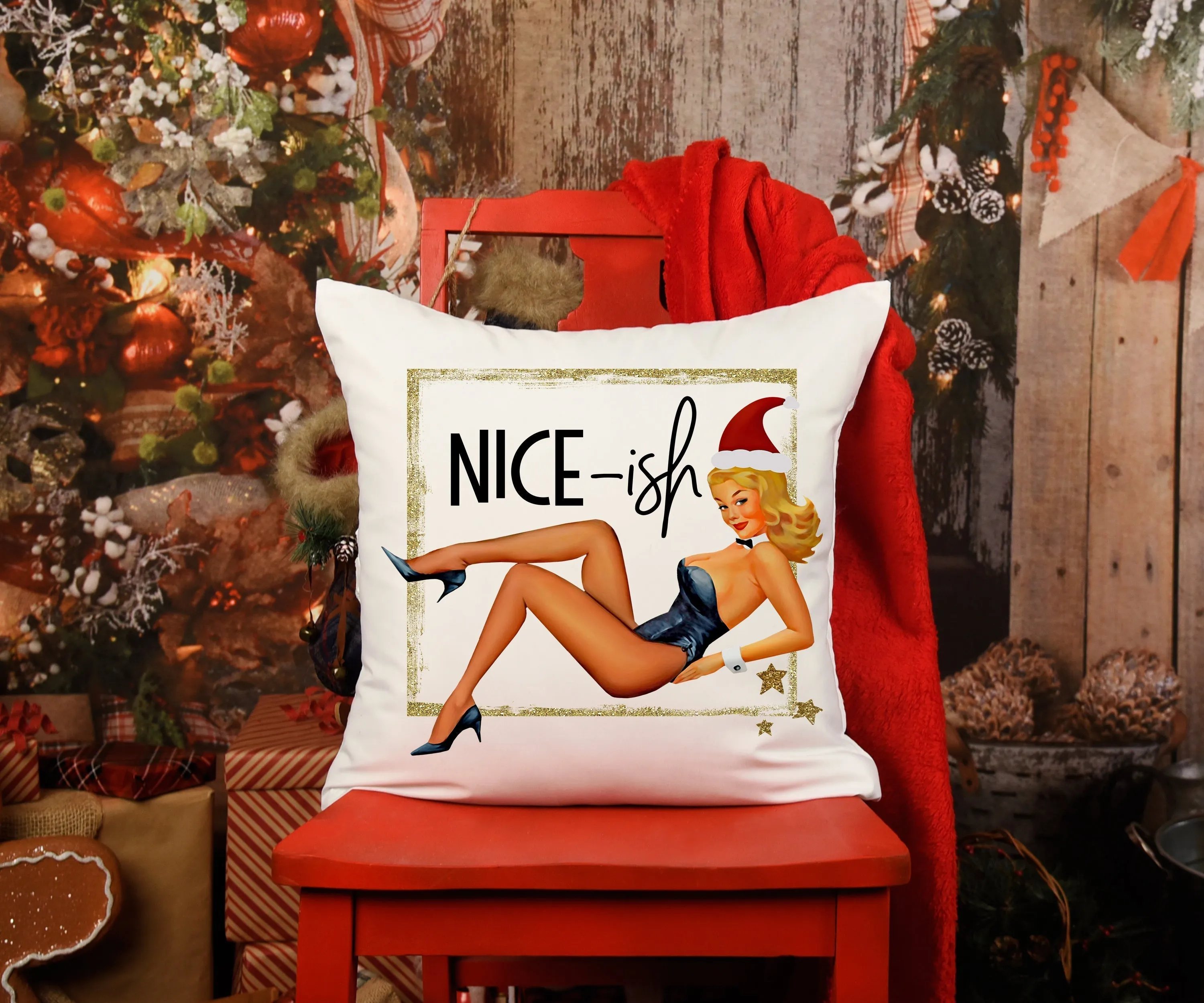 Designer Christmas Pillows