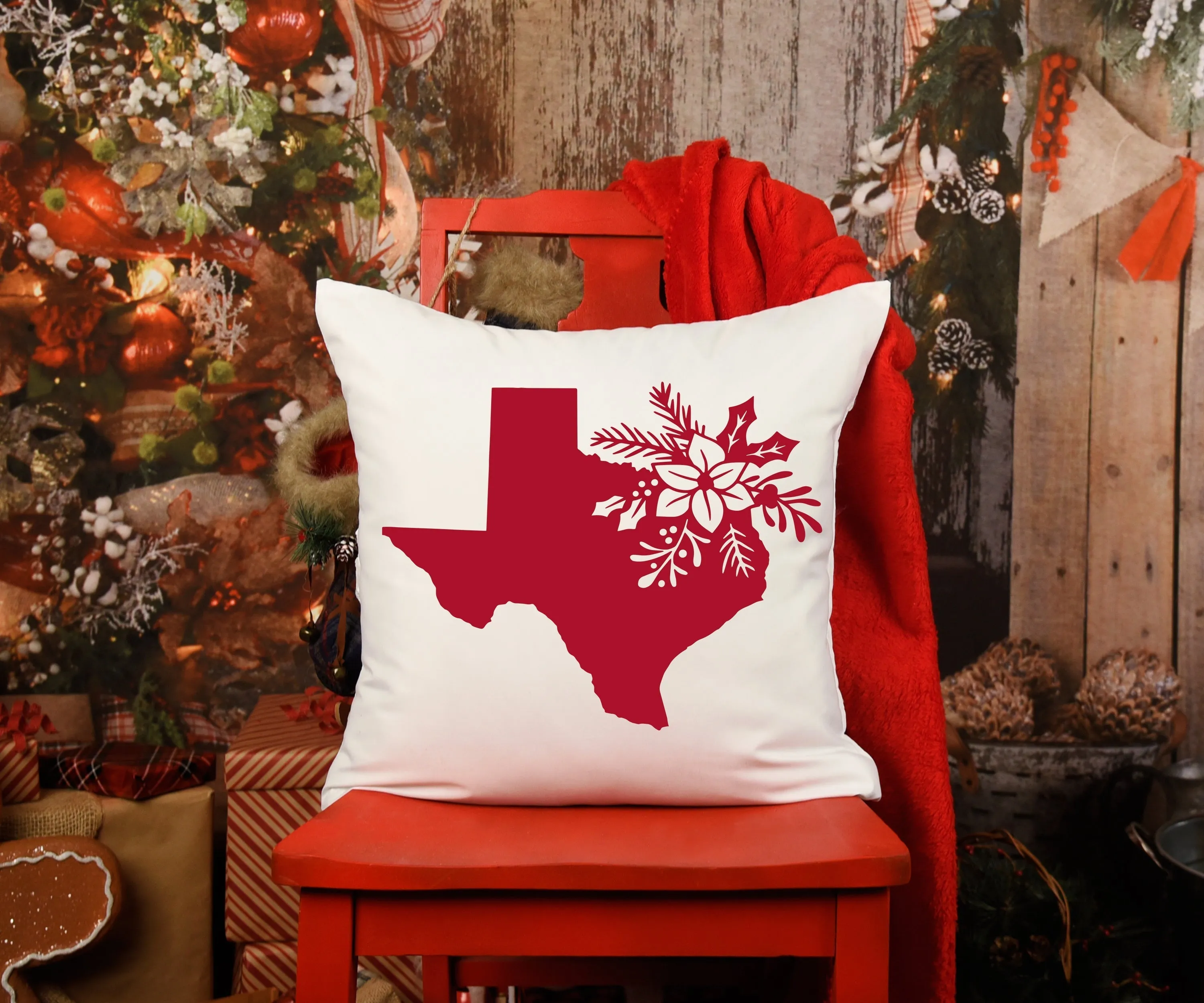 Designer Christmas Pillows