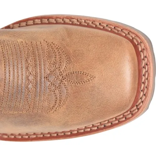 Double H Women's Kenna 12" Wide ST Slip Resist Roper Work Boot -Brown- DH7035