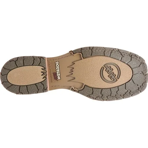 Double H Women's Kenna 12" Wide ST Slip Resist Roper Work Boot -Brown- DH7035