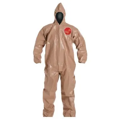 DuPont™ Tychem CPF3 Coveralls with attached Hood and Socks, , 3X-Large, C3122T-3X-BN