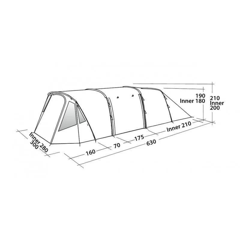Easy Camp - Tent Palmdale 500 Lux
