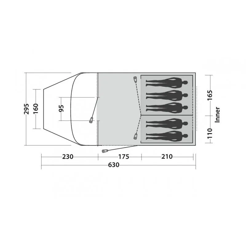 Easy Camp - Tent Palmdale 500 Lux