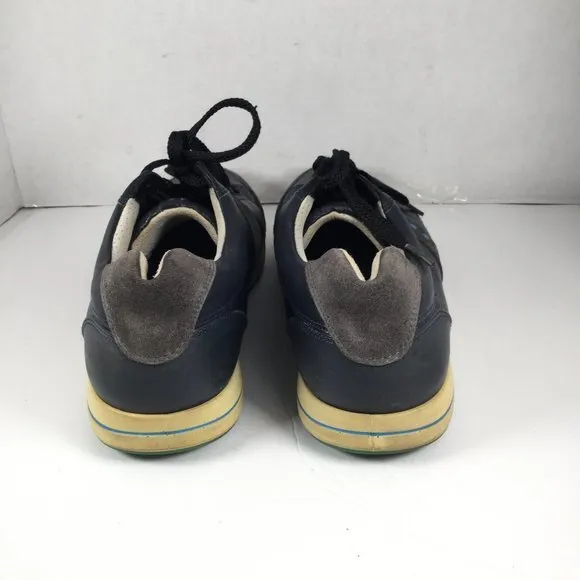 ECCO Leather Laced Sneakers Navy Size EU 43 / US 9/9.5
