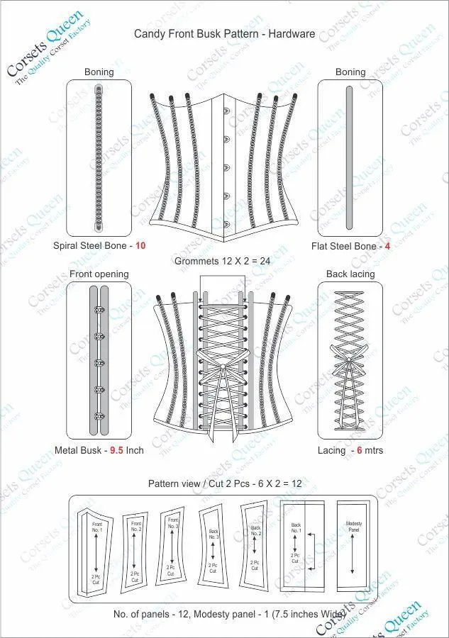 Emerson Underbust Corset
