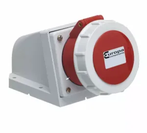 Europa ISSW165N IP67 Surface Socket 415V 3P N E 16A 6H