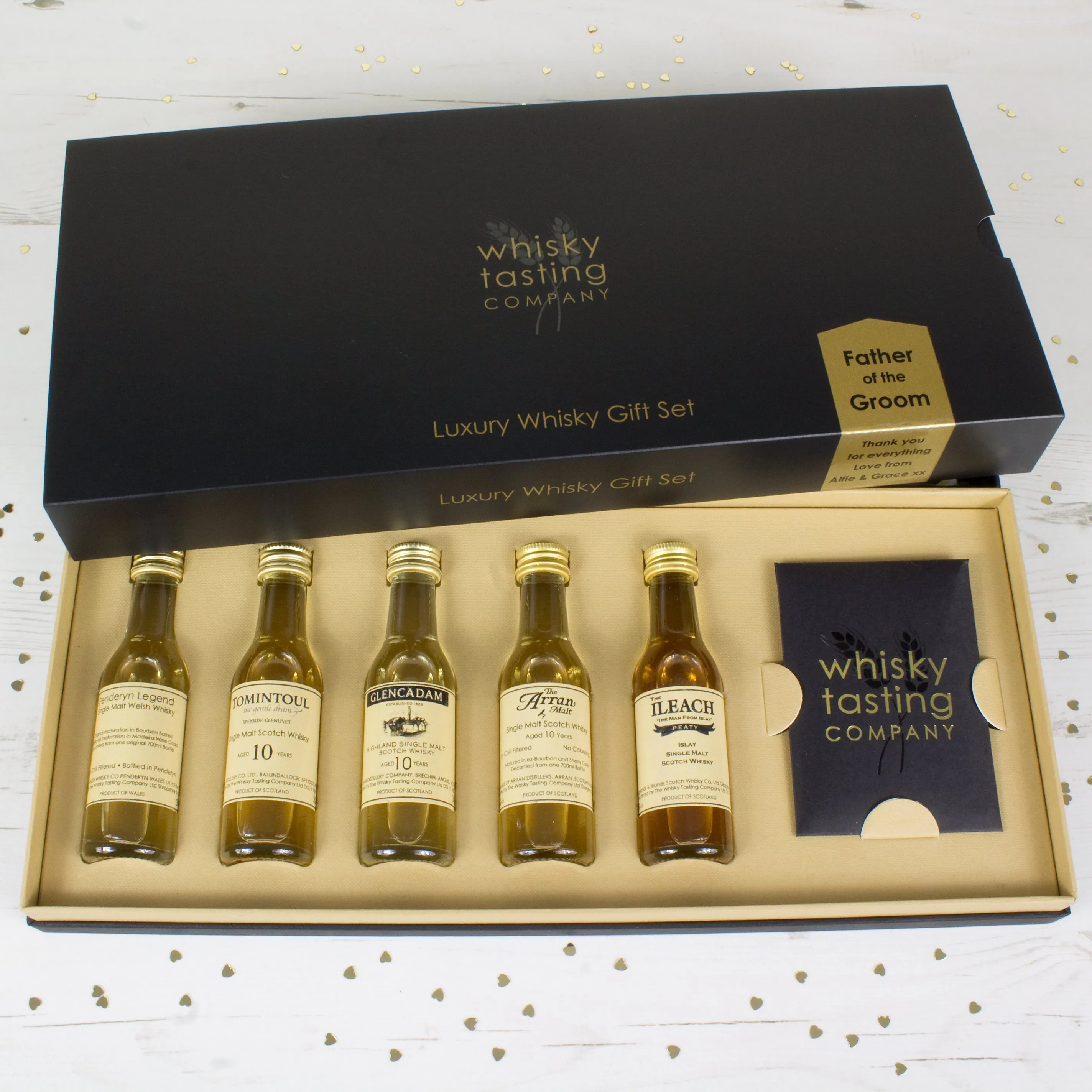 Father of the Groom Premium and Old Whisky GIft Set
