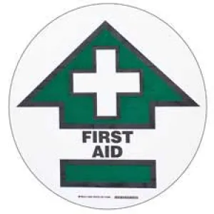 FIRST AID Up Arrow ToughStripe Floor Sign/Buy online