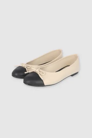 FLAT BALERINA CONTRASTE