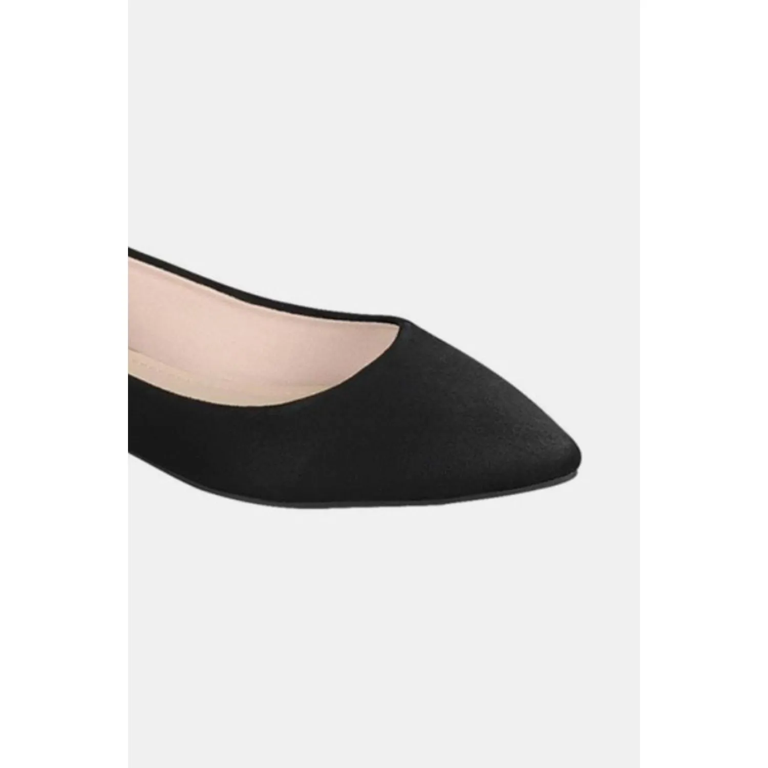 Forever Link Pointy Toe Slip On Flat Loafers