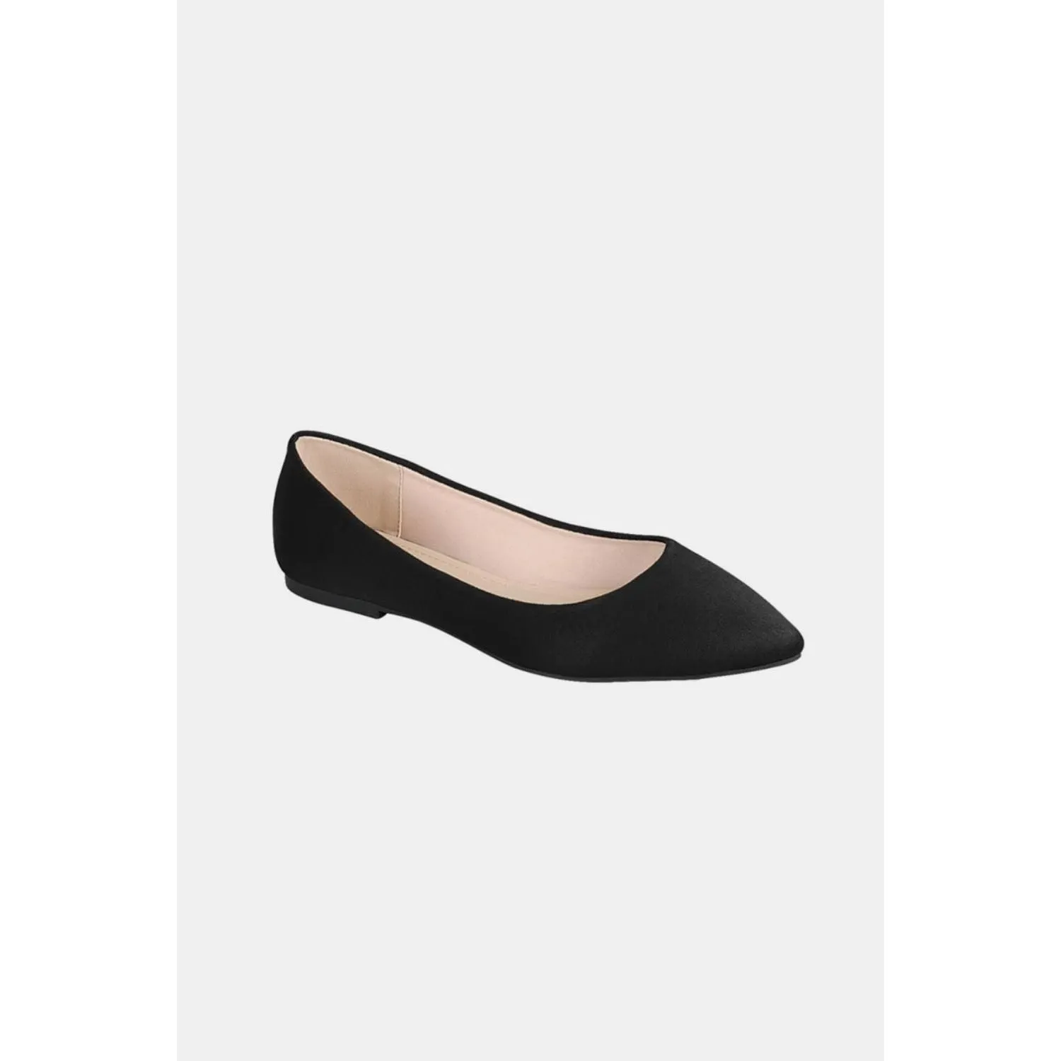 Forever Link Pointy Toe Slip On Flat Loafers