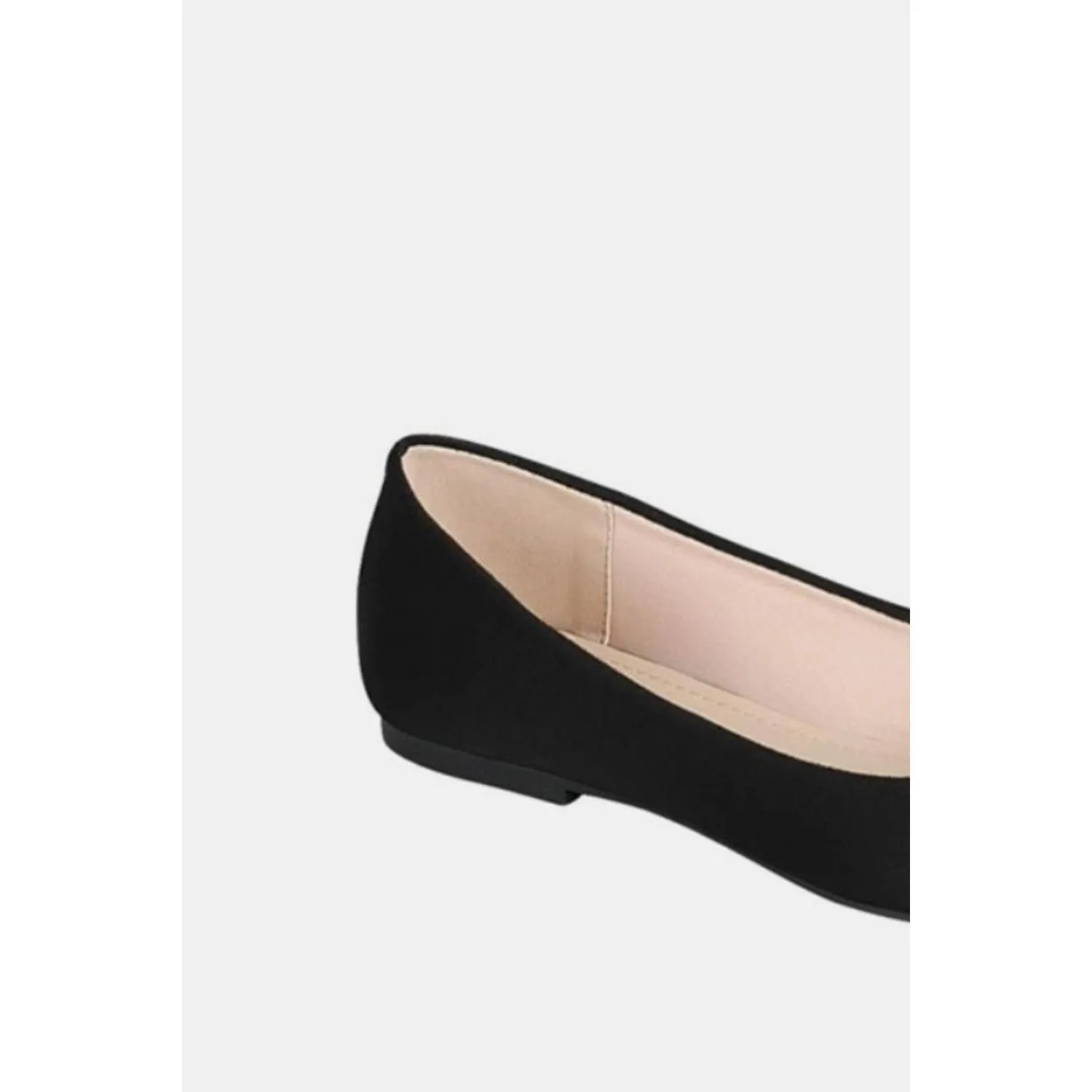 Forever Link Pointy Toe Slip On Flat Loafers