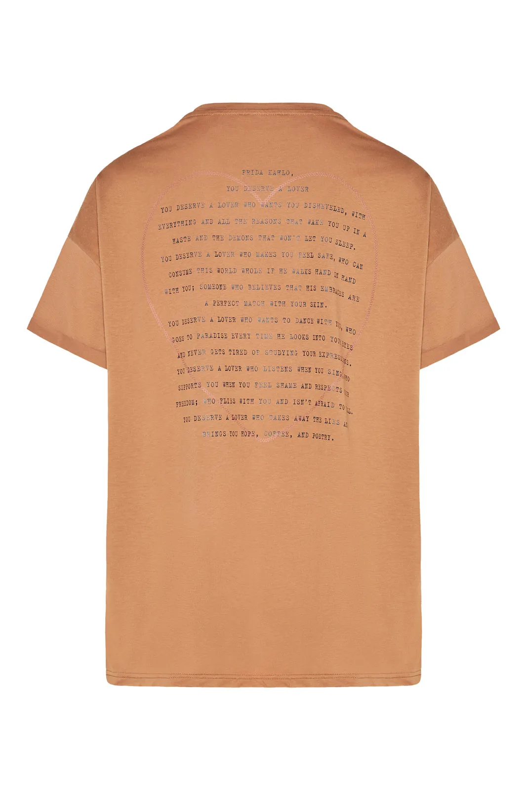 Frida Kahlo T-Shirt Brown