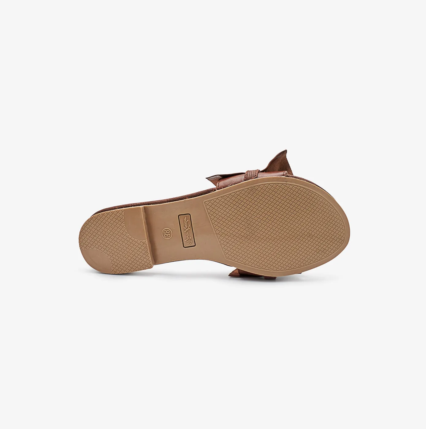 Fringed Ladies Leather Chappal