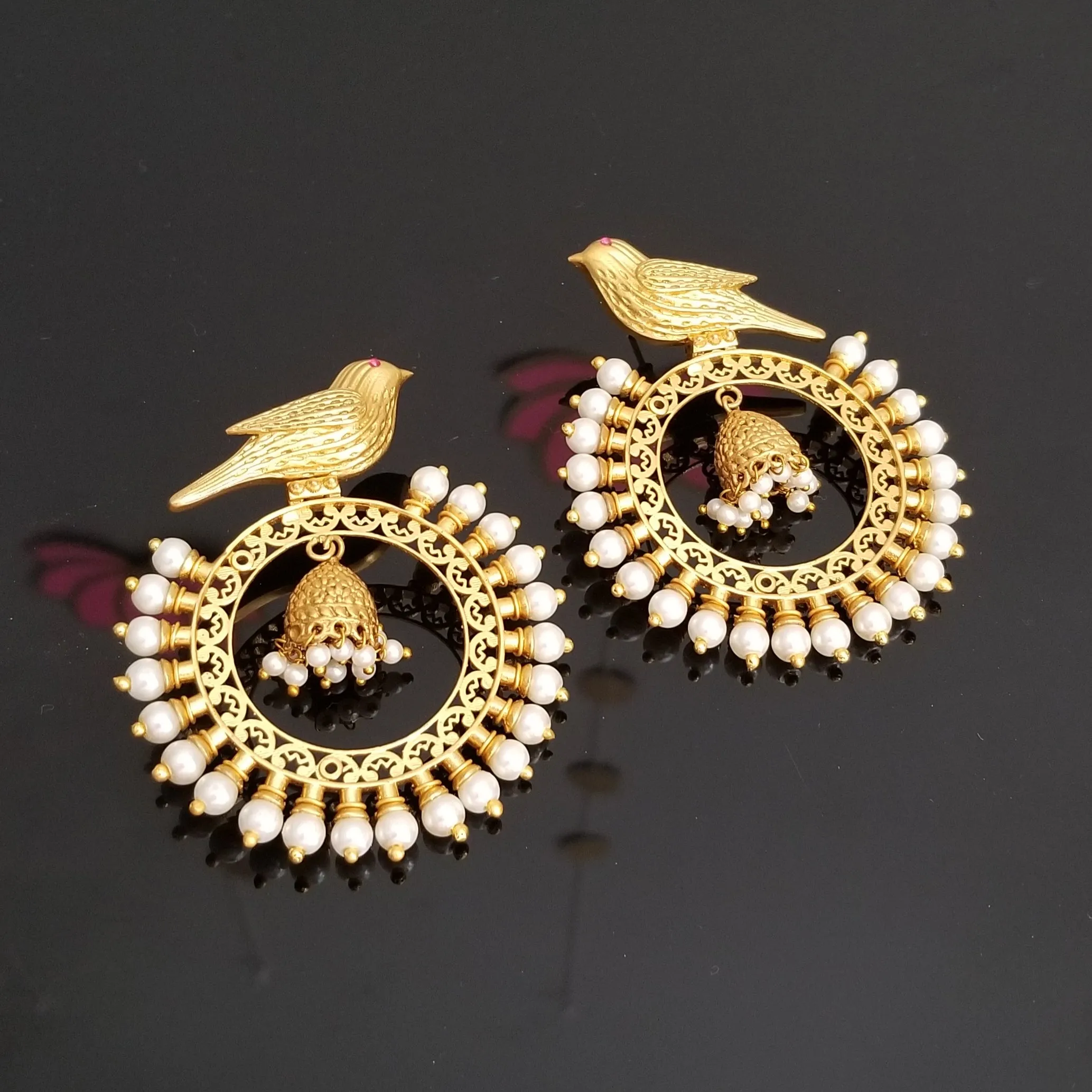 Fusion Style Bird Earrings DT25