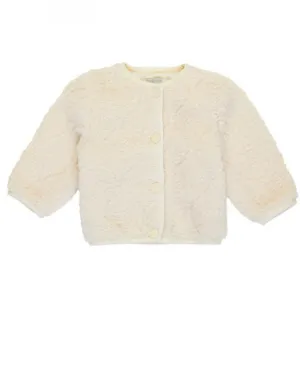 Girls Cardigan- Buttercream