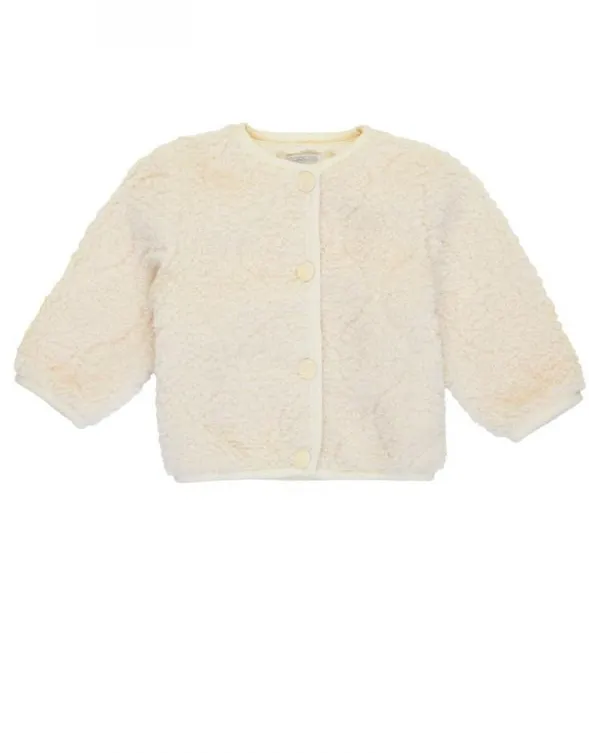 Girls Cardigan- Buttercream