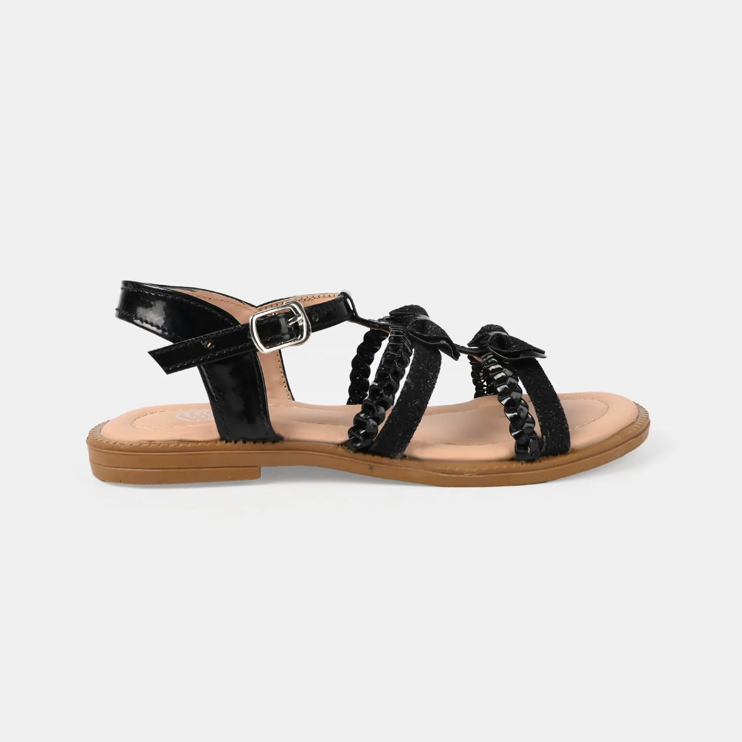 Girls Sandal 1031-14-BLACK