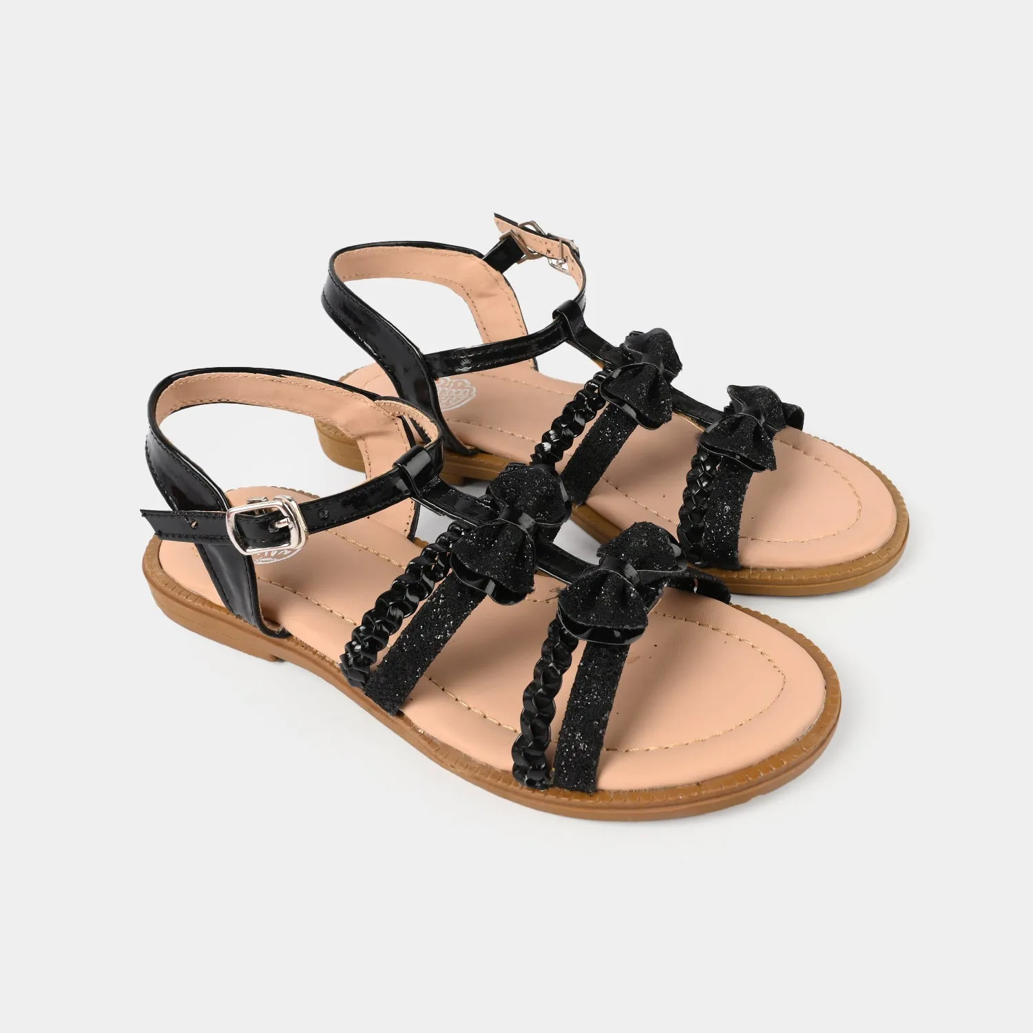 Girls Sandal 1031-14-BLACK