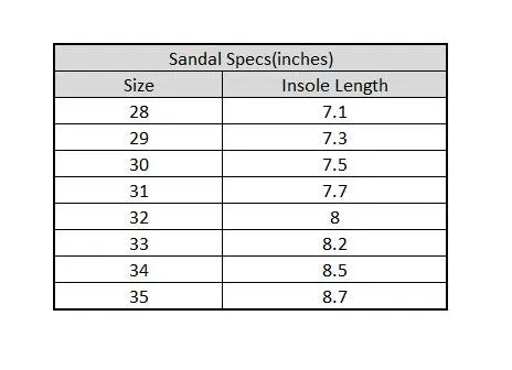 Girls Sandal ZP-060-BLACK