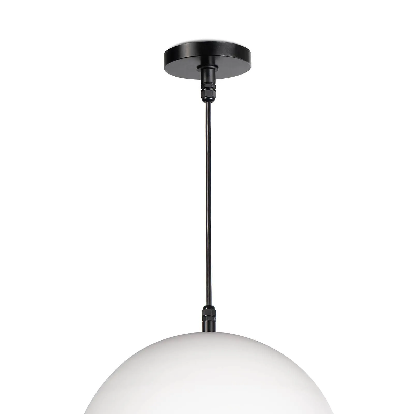 Grout White Outdoor Pendant
