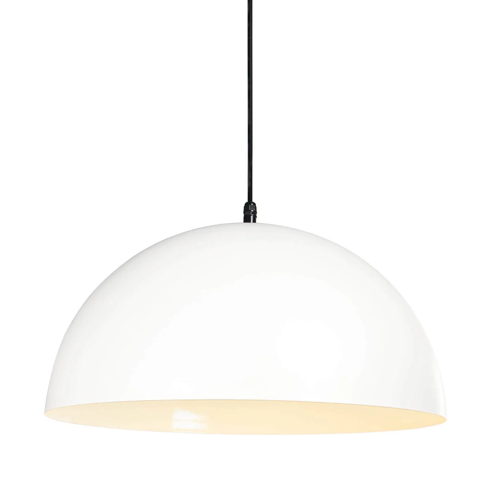 Grout White Outdoor Pendant