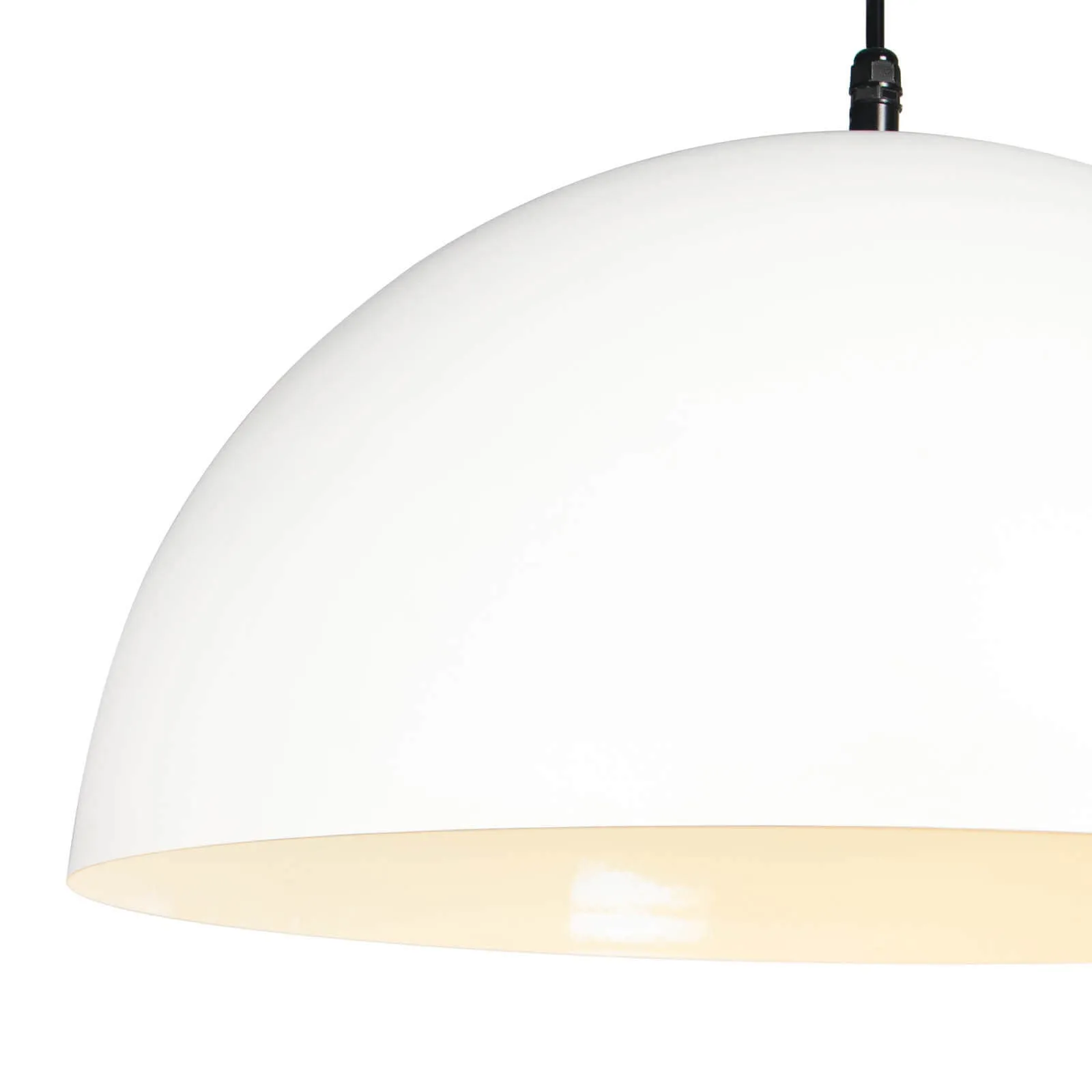 Grout White Outdoor Pendant
