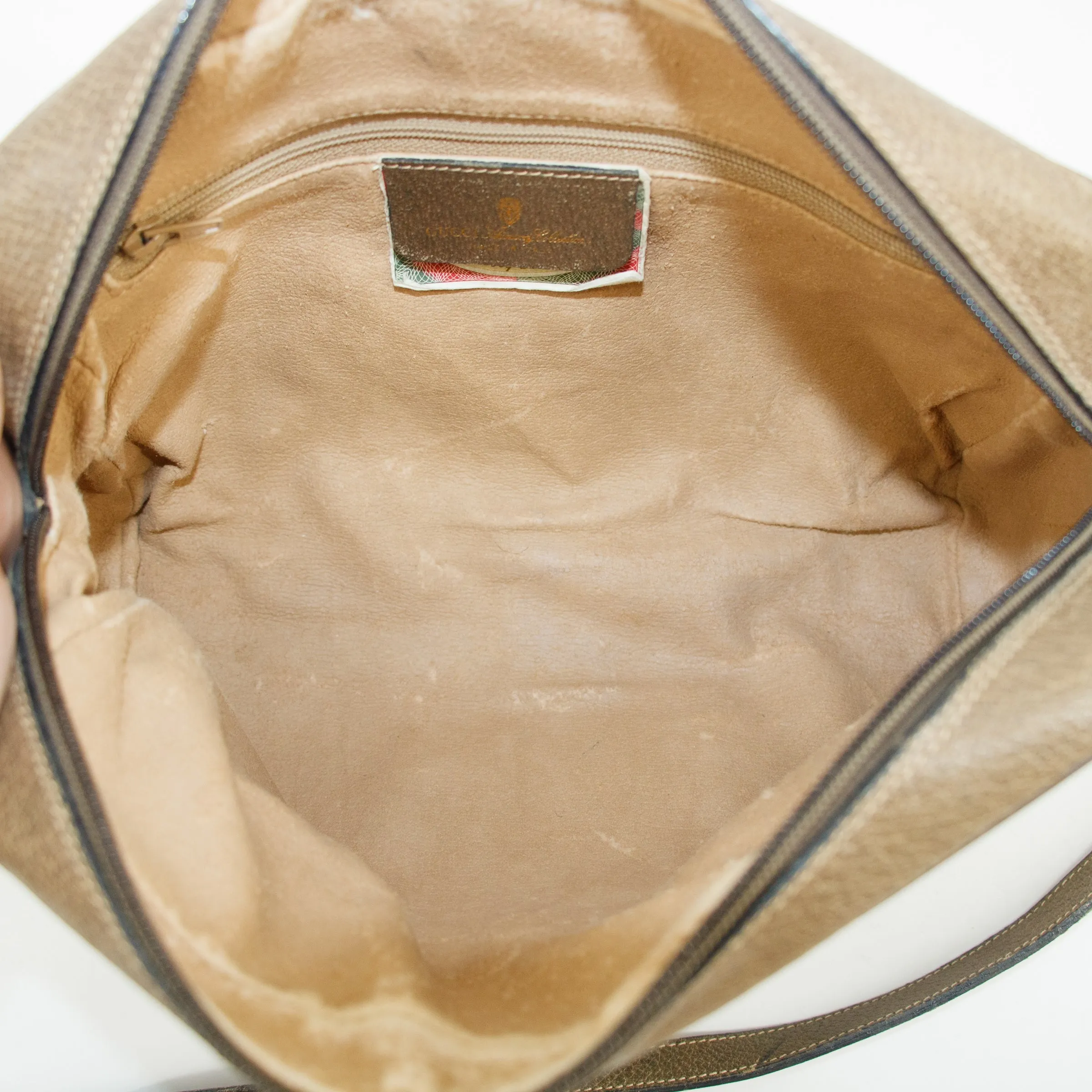 Gucci GG Canvas Coated Supreme Sherrly Line Shoulder Bag #2966