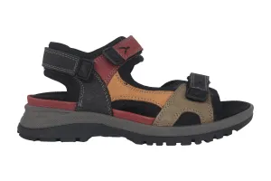 'H-Sora' women's wide fit (H) sandal - multicolour