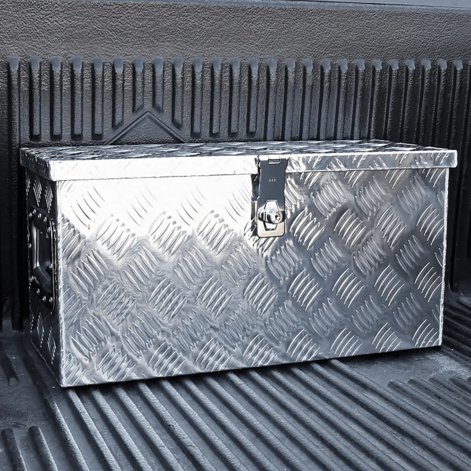Heavy Duty Full Size Aluminum Truck Bed Tool Storage Chest Box 30"