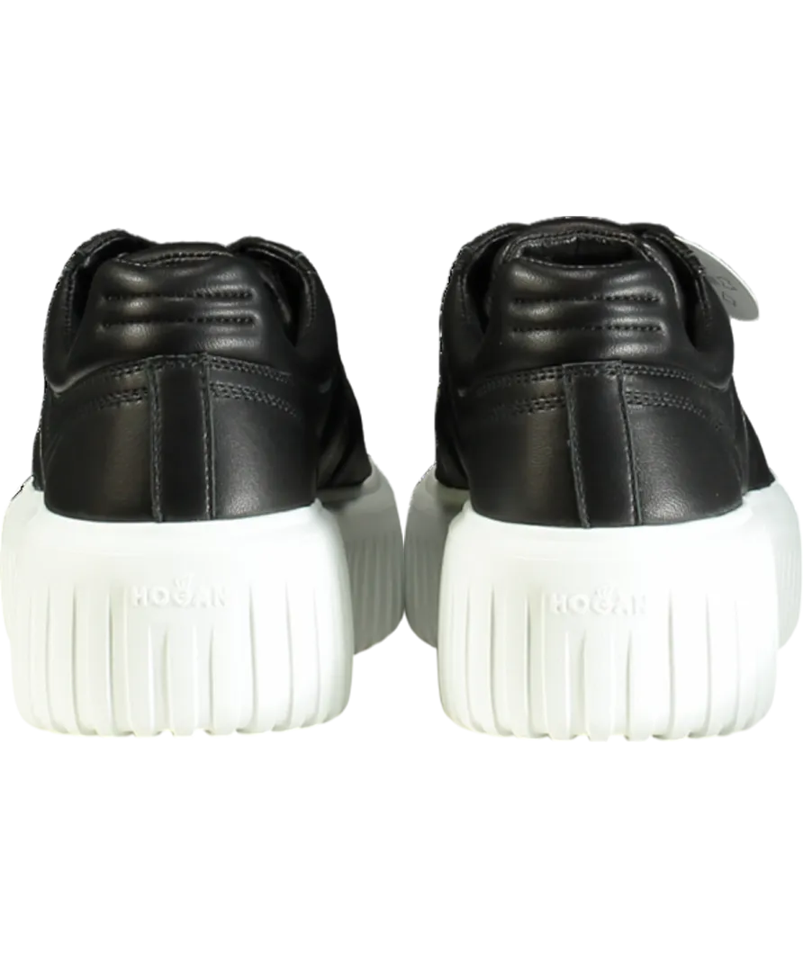 Hogan Black H-stripe Raised Sneaker UK 5 EU 38 👠