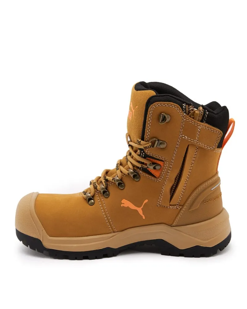 Iron Heavy Duty High Cut Safety Boot - Wheat