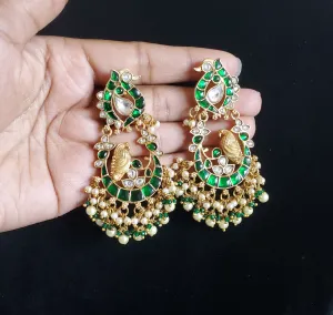Jadau Kundan Chandbalis
