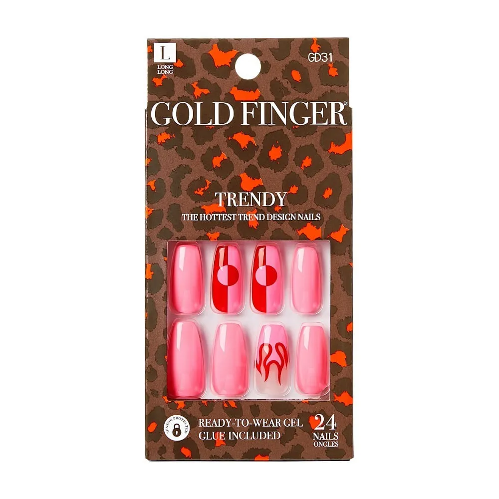 KISS Gold Finger Trendy Nails
